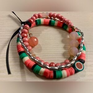 Colorful Beaded Bracelet Set